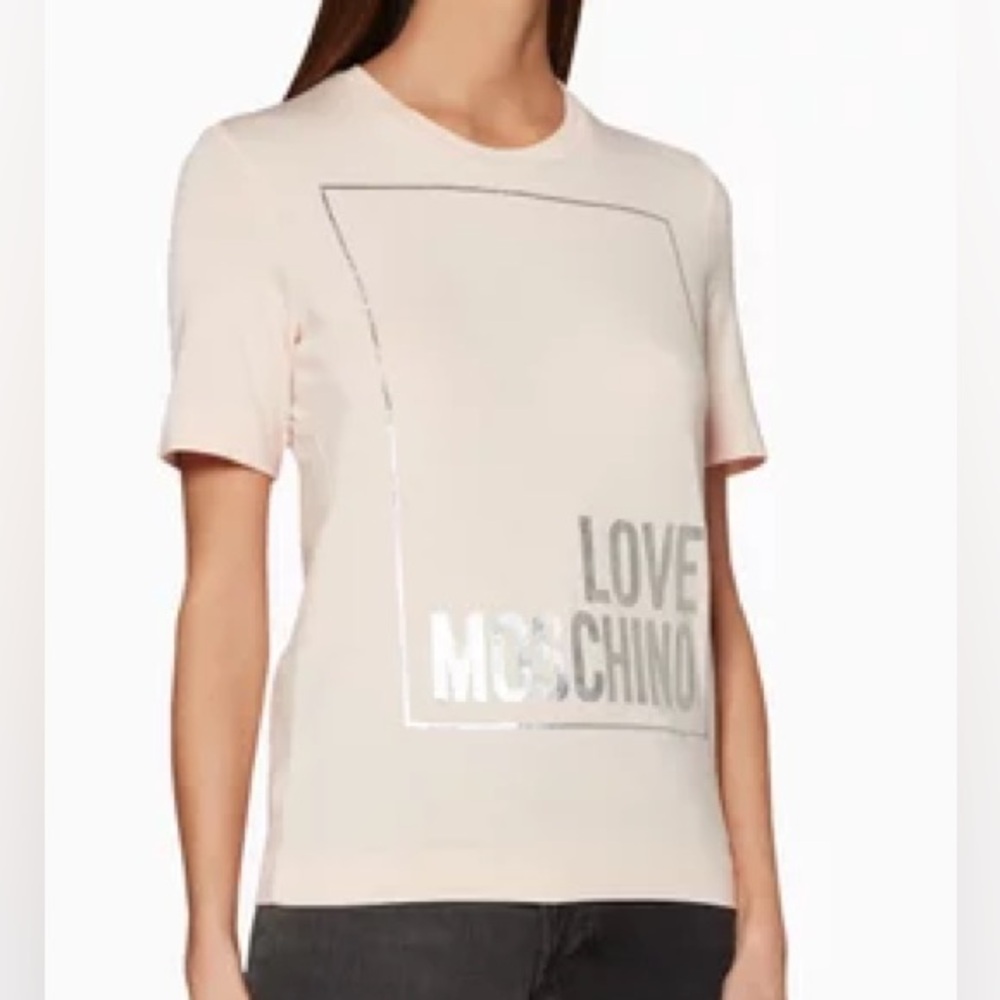 Love Moschino Crew neck Tshirt.